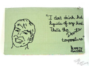 KENNETH The Page 30 Rock Quirky Quote by withlovebunny on Etsy, $56.00