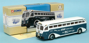 ... about Corgi Classics 98472 ~Yellow Coach 743 WAC Greyhound Lines Bus