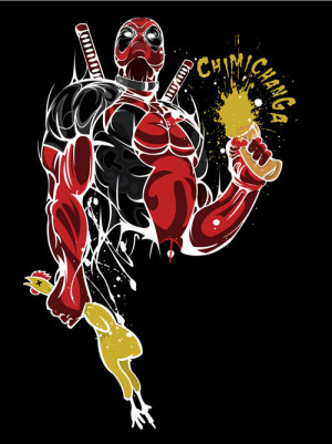 Deadpool Chimichanga Marvel: liquid deadpool