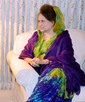 Khaleda Zia urges for re election
