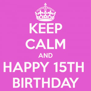 Happy 15Th Birthday 02