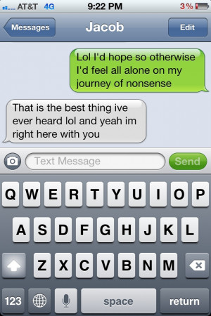 When my best friend realizes we talk all day and night and nothing ...