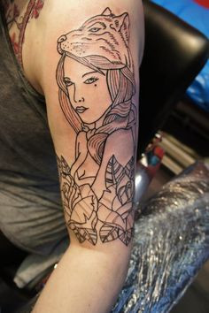 red riding hood # tattoo # wolf # gypsy wrist tattoo red riding hood ...