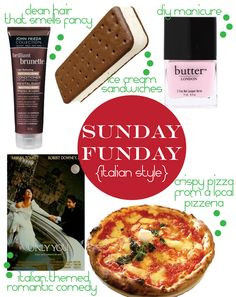 Sunday Funday: Italian Style