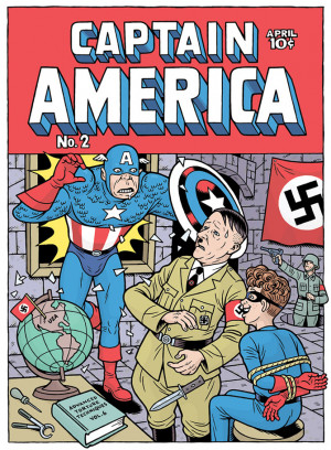 Captain America No. 2 by Danny Hellman