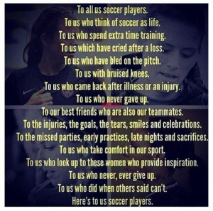 Soccer Quotes for Girls | soccer girls