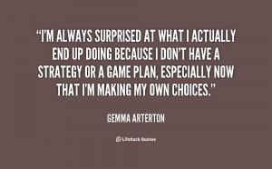 Gemma Arterton Quotes