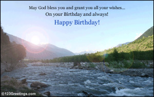Send this special birthday blessing to your friend, family or loved ...