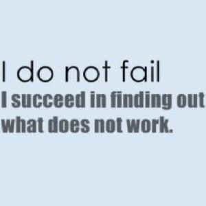 Failure is not an option