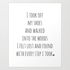 Wanderlust Quote Print Poster