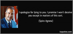 Spiro Agnew Quote