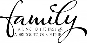 Family Link Wall Quote Decal