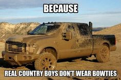 Love me my big bad trucks with a little bit of mud. So jealous....I ...