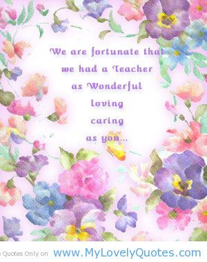 Quotes For Teachers :)