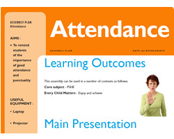 Attendance - secondary assembly plan