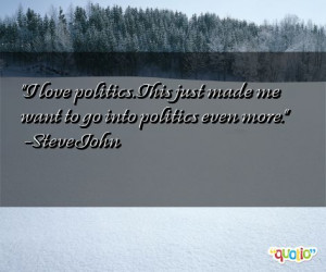 Quotes About Politics