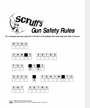 Printable Gun Safety Rules