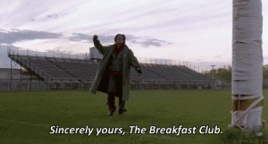 Sincerely yours The Breakfast Club - The Breakfast Club (1985)
