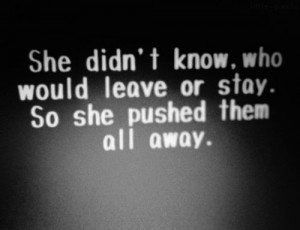 quote Black and White depressed depression sad suicidal suicide quotes ...
