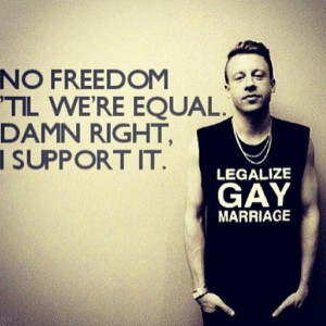 Damn right I support it #NoH8