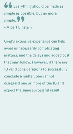 However, if there are 10 valid considerations to successfully conclude ...