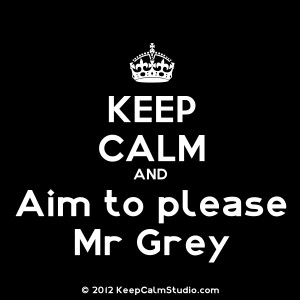 Christian Grey keep calm and...