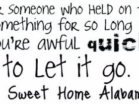 Sweet Home Alabama ...