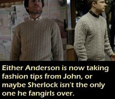 It's cosplay considering Anderson now represents the fandom. ~pinner ...