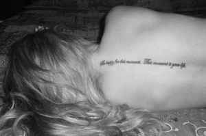 Tattoo Designs and Quotes for Spine and Back - 14