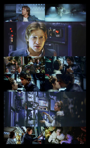 ... Leia: I happen to like nice men.Han Solo: I’m a nice man.Princess