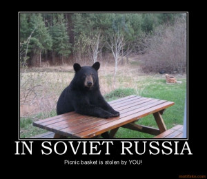 In Soviet Russia..