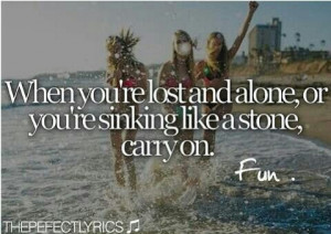 Carry On- fun.