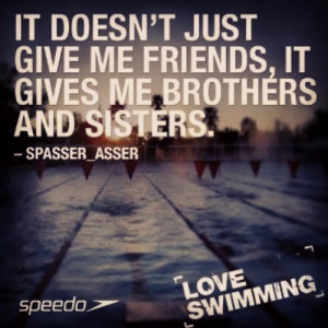 Im a swimmer :