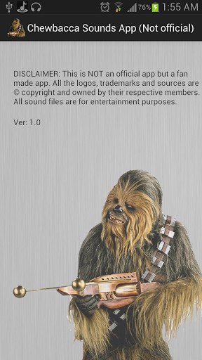 View bigger - Chewbacca Sounds & Quotes for Android screenshot