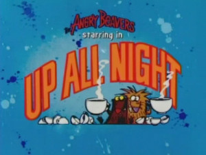 Up All Night title card