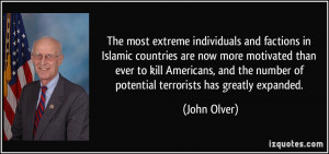 The most extreme individuals and factions in Islamic countries are now ...