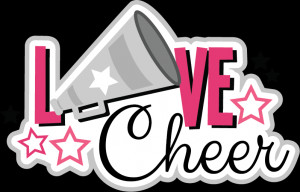 Love Cheer SVG scrapbook title cheerleading svg files cheerleading svg ...