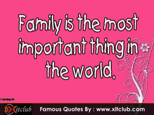 You Are Currently Browsing 15 Most Famous Family Quotes