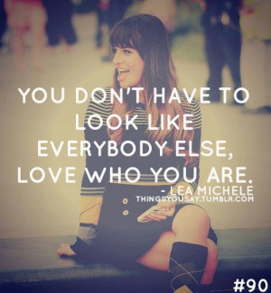 Lea Michele's Quote