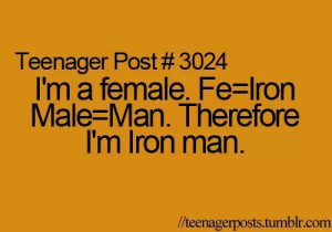 Iron Man!! Lol