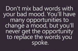 Spoken words