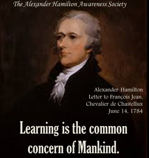 2015 Calendar - Alexander Hamilton Quotes on Government, Economics ...