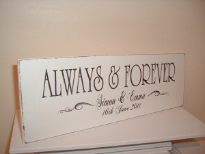 Always Sisters Forever Friends Quotes Shabby chic always and forever