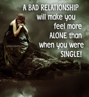 quotes about being in a relationship but feeling alone