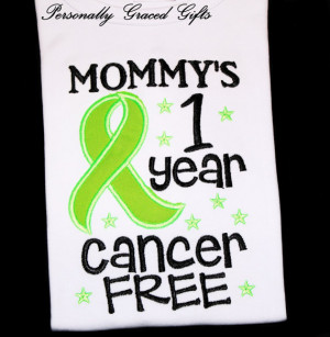 Cancer Survivor Anniversary Milestone Awareness Any Wording/Colors