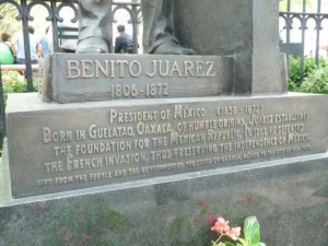 Benito Juárez (1806-1872) was a five-term president of Mexico between ...