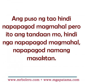napapagod tagalog quotes Patama tagalog quotes Move On Quotes