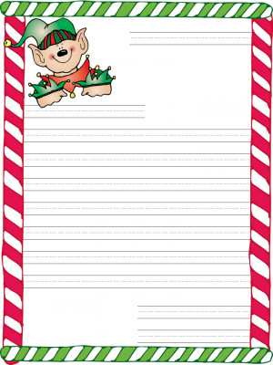 father christmas letter template