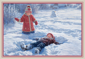 Snow Angels - Christmas Cards