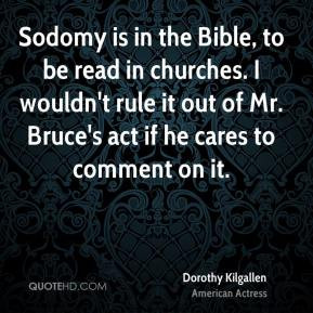 Sodomy Quotes